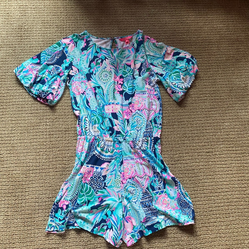 Lilly Pulitzer Britton Romper Size Medium NWOT